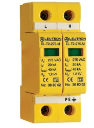 Ogranicznik przepięć Typ T2 20kA TN EL-T2/2+0-275 388 165