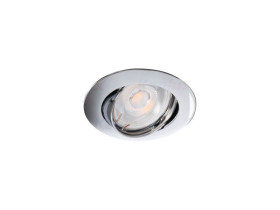 Oczko halogenowe, oprawa sufitowa punktowa ruchoma VIDI CTC-5515-C 50W MR16 Gx5,3 IP20 chrom 02781 KANLUX