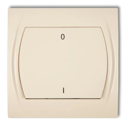 LOGO Łącznik dwubiegunowy beżowy 1LWP-9