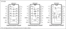 MAX4583 Low-Voltage, Triple, SPDT CMOS Analog Switch