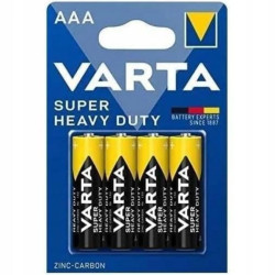 Baterie AAA R3 Varta Super Heavy Duty paluszki cynkowo-węglowe zestaw 4szt