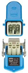 Harting 10361080007 Zestaw złączy męskich Łączna ilość styków: 8 1 szt.