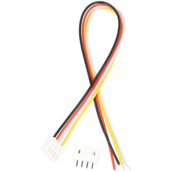 Przewód + Gniazdo JST-HX 2,54mm 20cm 4 Pin