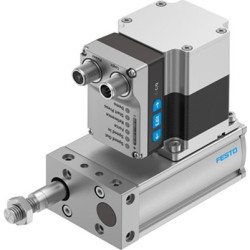 Siłownik liniowy elektryczny długość skoku 30mm obciążenie 10kg Festo Napięcie wejściowe 24V Siłownik liniowy silnika
