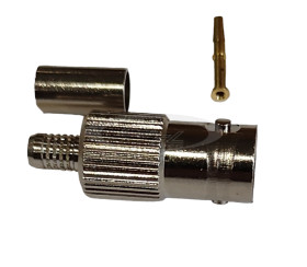 134575-2 gniazdo BNC na przewód 50 Ohm RG58 AMP