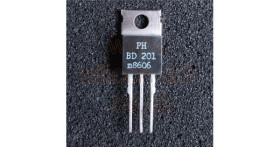 BD201 NPN transistor - Philips