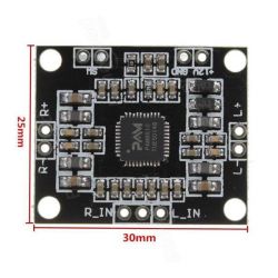 MODUŁ WZMACNIACZ 2X15W PAM8610