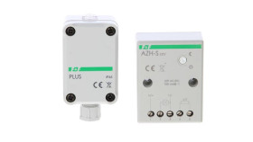 Automat Zmierzchowy Montaż Natynkowy 16A 12V Ip20 Azh-S-Plus-12V