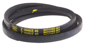 Pas napędowy, profil Z, materiał: PET, guma, 10mm x 6mm x 1.01m, RS PRO