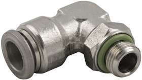 Złączka pneumatyczna M5 męskie Wciskane 4 mm RS PRO Szybkozłączka wtykowa M5 męskie