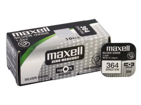 Bateria srebrowa Maxell 364 / SR621SW (SR60 AG1)