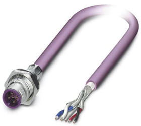 Kabel magistrali ze złączem Złącze M12 liczba rdzeni 5 długość 1m Rodzaj A Męskie