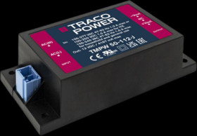 AC/DC converter, 90-305 VAC/100-430 VDC, 50 W, 1 output, 12 VDC, TMPW 50-112-J