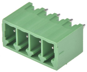 Wtyk PCB 4-pinowe raster: 3.5mm -rzędowe Wurth Elektronik Przepust Męski 10.5A 300.0 V.