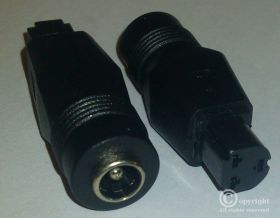 GNIAZDO 5,5/2,1 - WTYK 3 PIN (ZLDC GN5521/WT3PIN)