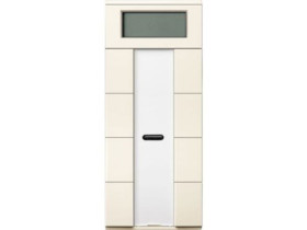 Przycisk wielofunkcyjny 4 poczwórny plus z regulatorem temperatury pomieszczenia biały System M MTN6214-0444 SCHNEIDER ELECTRIC