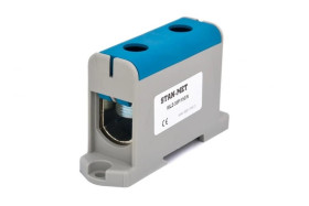 Złączka szynowa gwintowa al/cu 150mm2 niebieska WLZ-35P/150N