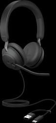 24189-999-799 Headset, Jabra Evolve2 40 SE, USB C/A, MS, Stereo