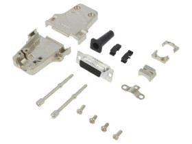 DTZF-LJSRG-26FHSL D-Sub HD PIN 26 żeńskie proste lutowanie na przewód UNC 4-40
