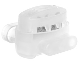 Złączka zaciskowa 3x (0,5-1,5) Scotchlok 314U - samogasnąca, biała 80610253694/7000058006