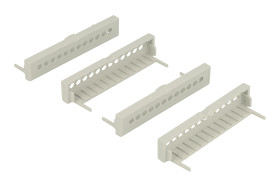 Maskownica; ZD4TC 5,08J ABS V0; ABS; jasnoszary; Kradex; RoHS; UL94-V0