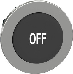 Schneider Electric ZB4FL235 ZB4FL235 Element czołowy dla przycisku resetowalny (Ø) 30.5 mm OFF chrom, czarny 1 szt.