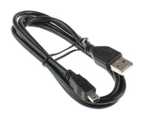 Kabel USB, dł. 1m, kolor: Czarny