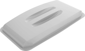 Durable DURABIN ECO 1800504050 Pokrywa polipropylen (D x S x W) 272 x 501 x 58 mm szary 1 szt.