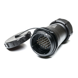 Złącze wielostykowe przemysłowe 20-pinowe Montaż na kablu Gniazdo RS PRO