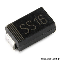 SS16 Diode 40V 1A Schottky SMD-DO214AC VISHAY