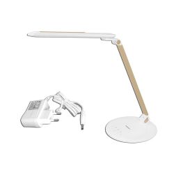 Lampa biurkowa 72LED 8W 3-barwy 2700K/4000K/7000K 230V biała