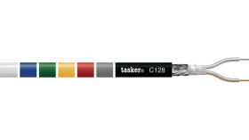 Kabel audio 2-żyłowy Mikrofonowy Tasker 0,35 mm2 Ø zew 6.3mm