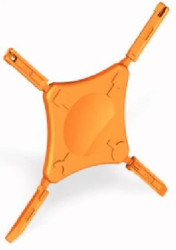 Podstawka picoMAX z bolcami kodujacymi pomarańczowa raster 3,5mm 2091-1610 /25szt./