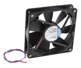 Wentylator osiowy 24 V DC DC 119 x 119 x 25mm 5W 170m³/h 43dB