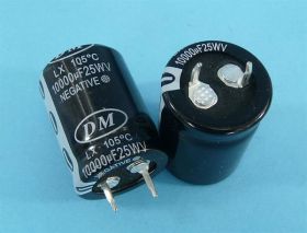 10000uF/25V SN 22x30 105° LEA ELKO