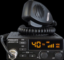 TXPR046 Radio, Jimmy III, 40/40 channels, black