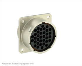 Złącze wielostykowe przemysłowe 35-pinowe Montaż na kołnierzu Wtyczka Souriau Sunbank by Eaton