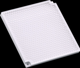 Reflector, 100 x 100 x 9.5 mm for reflected light barriers, E20454