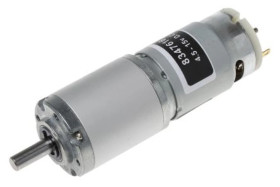 Motoreduktor DC, 900 mA, 7 W, 10 obr./min, 1,2 Nm, RS PRO