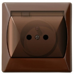 AKCENT brąz GPH-1AZ gn.IP44+klap.dymna OSPEL