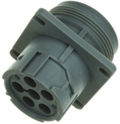 Złącze wielostykowe przemysłowe 6-pinowe, panelowe Gniazdo Amphenol Industrial