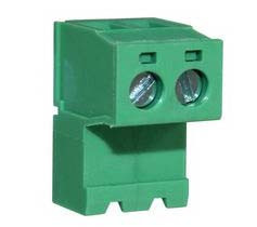 Wtykowy blok zaciskowy 2 -pinowe raster 5.08mm Przepust Męski RS PRO