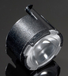 Soczewka LED Średni kąt 9.9 (Dia.) x 6.8mm, D 9.9mm, kąt widzenia 19 → 34°, do użytku z Cree XP-E, Cree XP-G,