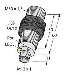 Czujnik pojemnościowy Turck 2503052 1 szt.