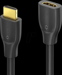X-PHC040-005 HDMI extension cable, 4K 60Hz, 0.5 m