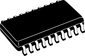 Sterownik bramki MOSFET 20-pinowy 2,5 A SOIC W HIP4080AIBZ Pełny mostek CMOS, TTL 15V