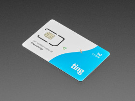 GSM SIM Card from Ting & Adafruit - Data/Voice/Text [Discontinued]