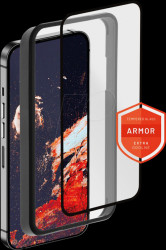 FIXGA-1203-BK Protective film, Armor Full Cover 2.5D tempered glass, iPhone 15
