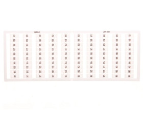 Ramka z oznacznikami 1x 901-1000 209-517 /5szt./