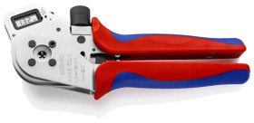 Szczypce z matrycą czterotrzpieniową do zagniatania styków wtykowych okrągłych 97 52 65 DG